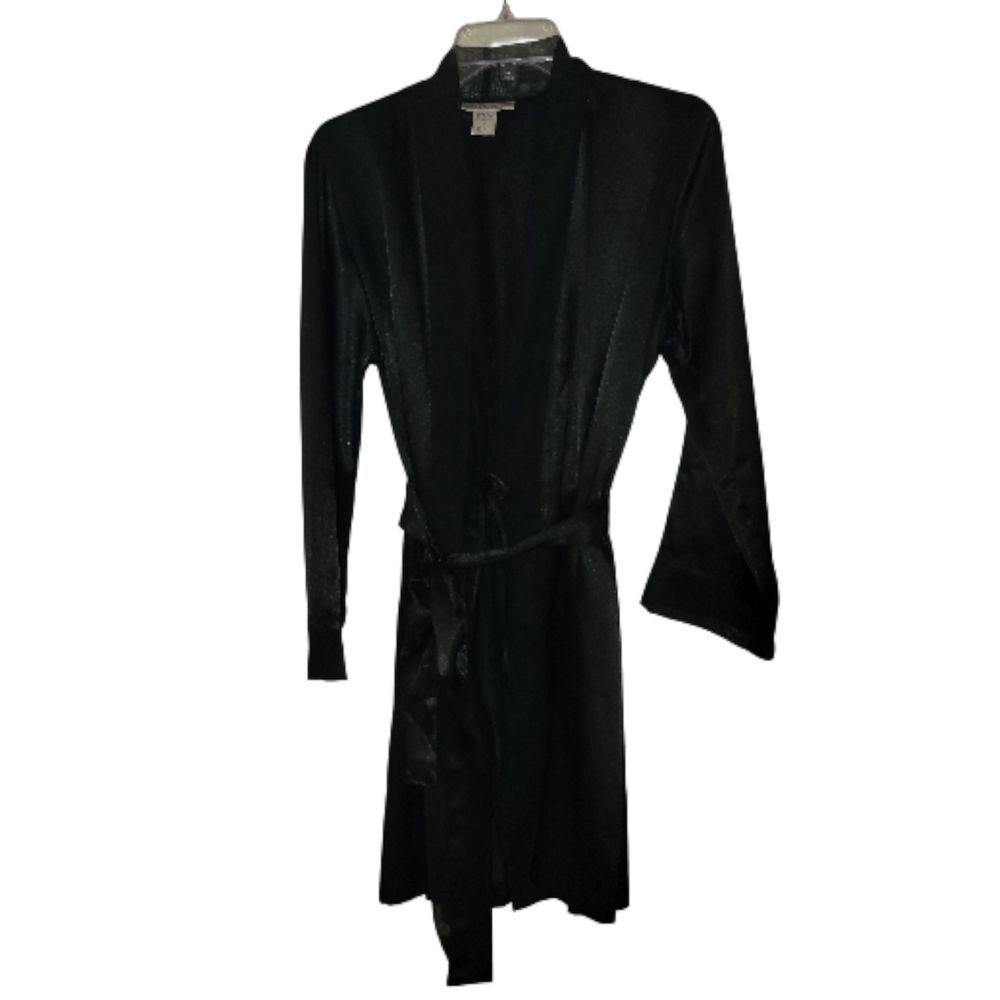 Morgan Taylor Elegant Black Women's Robe